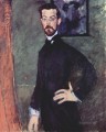 portrait of paul alexander on green background 1909 Amedeo Modigliani
